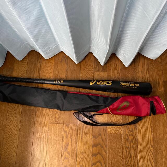 asics(アシックス)の野球　硬式バット　asics TN600 TOUGH METAL ケース付き スポーツ/アウトドアの野球(バット)の商品写真