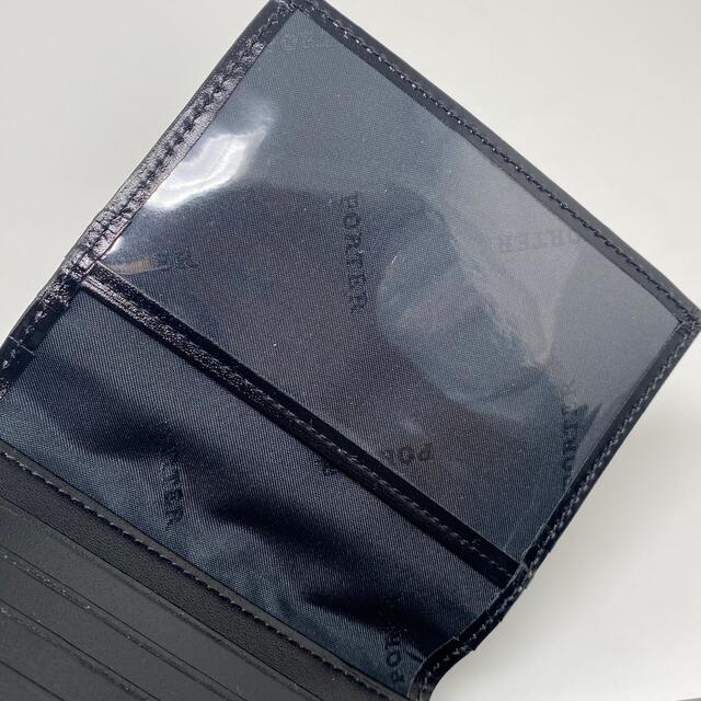 未使用☺︎PORTER ポーター 二つ折り財布 SHEEN シーン ブラック 黒