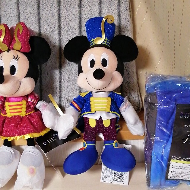 ディズニー ミュージックパレード ぬいぐるみ ブランケット まとめ売りセット