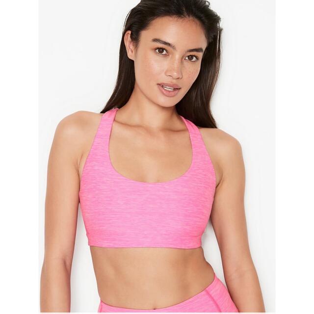 Victoria's Secret(ヴィクトリアズシークレット)の【新品】victoria's secret ストラッピーバック　スポーツブラ スポーツ/アウトドアのトレーニング/エクササイズ(トレーニング用品)の商品写真