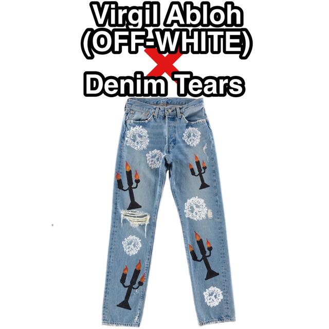 税込) DENIM TEARS VIRGIL ABLOH (OFF WHITE) デニムの通販 by K M