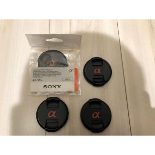 SONY SONY 廃盤　フロントレンズキャップ　55mm 4個セット