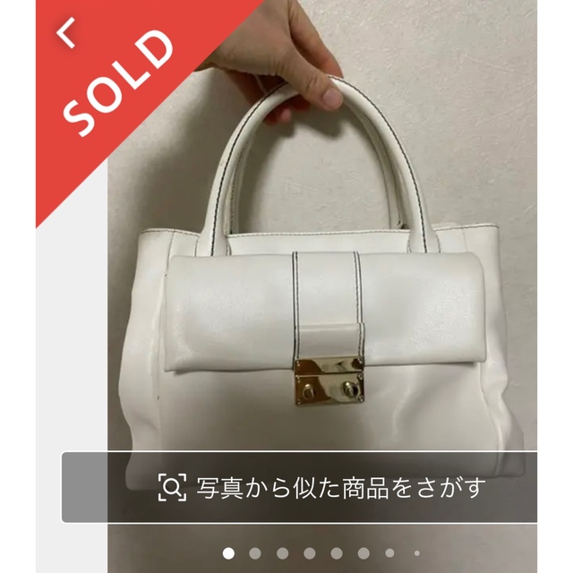 DIANA(ダイアナ)の【売切】DIANA  白　ショルダー　2way  バッグ レディースのバッグ(ショルダーバッグ)の商品写真