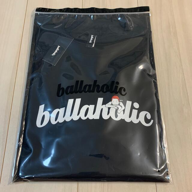 Tシャツ/カットソー(七分/長袖)ballaholic LOGO long tee L