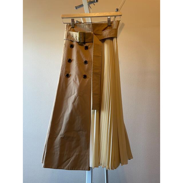 FRAY I.D(フレイアイディー)のFRAY I.D トレンチプリーツスカート レディースのスカート(ロングスカート)の商品写真