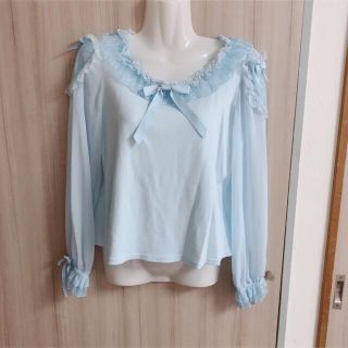 アンジェリックプリティー(Angelic Pretty)のAngelic Pretty カットソー サックス(シャツ/ブラウス(長袖/七分))