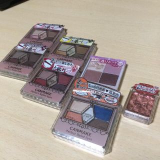 キャンメイク(CANMAKE)のキャンメイクパーフェクトスタイリストアイズ　アイシャドウ新品未使用7点セット(アイシャドウ)