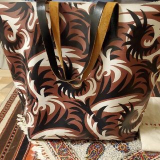 マルニ(Marni)の最終出品‼️29日ラストです❗❗金額確定　フラワープリントドット軽量バック(トートバッグ)