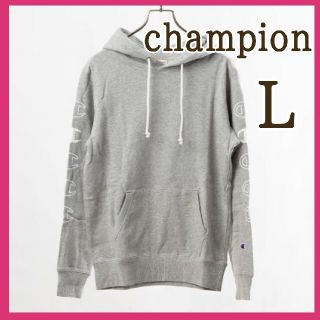 チャンピオン(Champion)の【Champion】 チャンピオン Sleeve Logo パーカー タグ付き(パーカー)