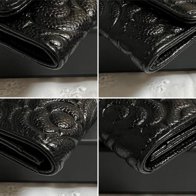 CHANEL - 専用☆シャネル CHANEL 名刺入れ カメリア キャビア CHANEL - 専用☆シャネル CHANEL 名刺入れ カメリア キャビア