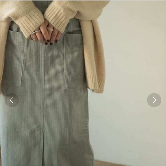 URBAN RESEARCH(アーバンリサーチ)のコーデュロイスカート レディースのスカート(ロングスカート)の商品写真