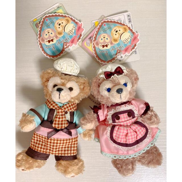 ダッフィー シェリーメイ ぬいぐるみバッジ - キャラクターグッズ