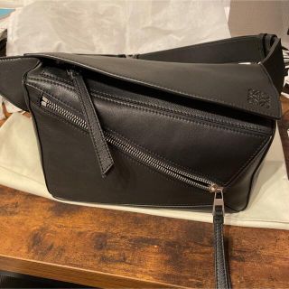 ロエベ(LOEWE)のNUS様　ロエベ LOEWE パズルバック　バムバッグ　スモール Black(ボディーバッグ)