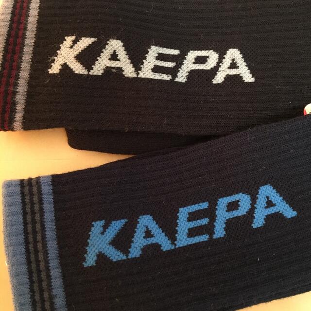 Kaepa(ケイパ)の未使用・KAEPA Kaepa  クルー丈ソックス　2足　メンズ　24〜26cm メンズのレッグウェア(ソックス)の商品写真