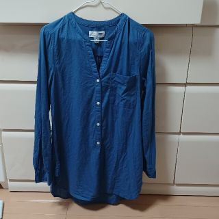 オールドネイビー(Old Navy)のスタンドカラー　シャツ(シャツ/ブラウス(長袖/七分))