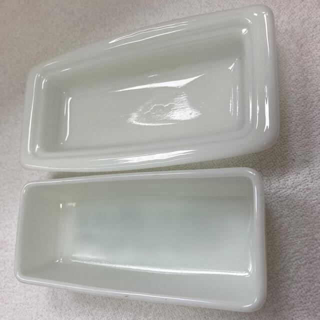 Pyrex(パイレックス)のオールドパイレックス　バターディッシュ　 インテリア/住まい/日用品のキッチン/食器(食器)の商品写真