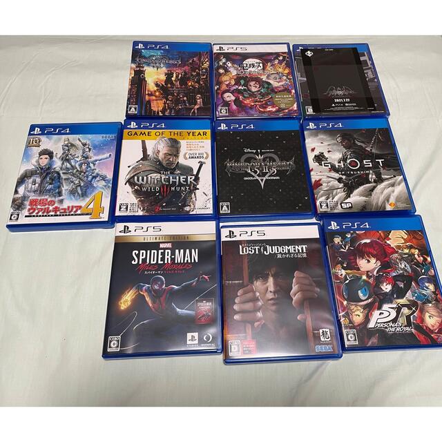 PS5 PS4 ゲームソフト　まとめ売り