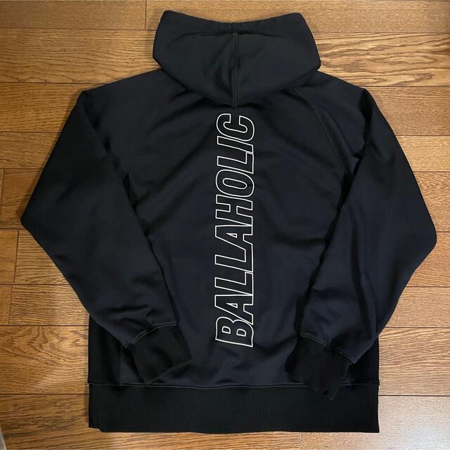 Ballaholic back logo zip up hoodie XLサイズ