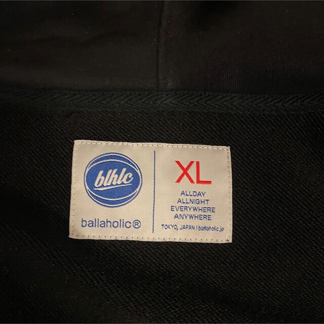 Ballaholic back logo zip up hoodie XLサイズ メンズのトップス(パーカー)の商品写真