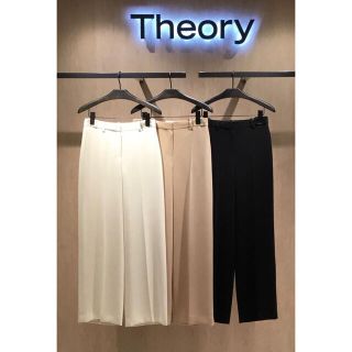 セオリー(theory)のTheory 20ss クロップド丈ワイドパンツ(カジュアルパンツ)