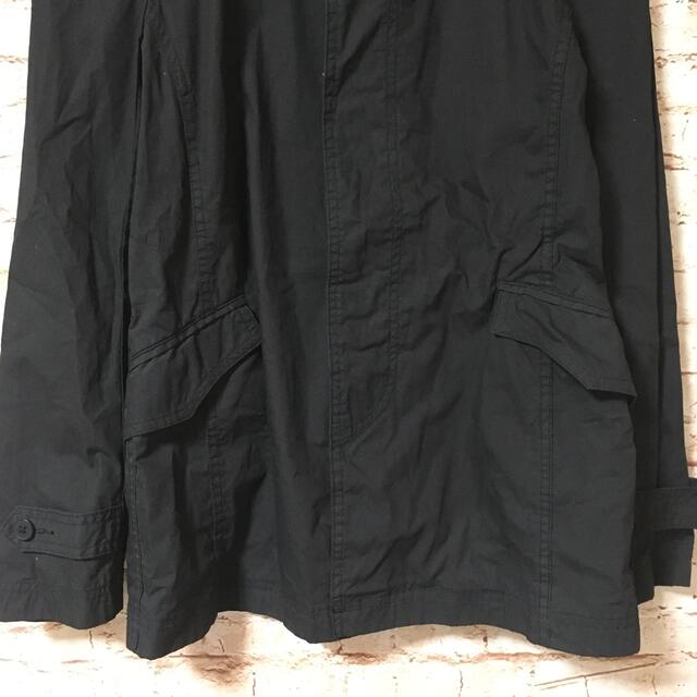 abx(エービーエックス)のエービーエックス abx ジャケット シャツ 羽織り ステンカラー 黒色 2 メンズのジャケット/アウター(その他)の商品写真