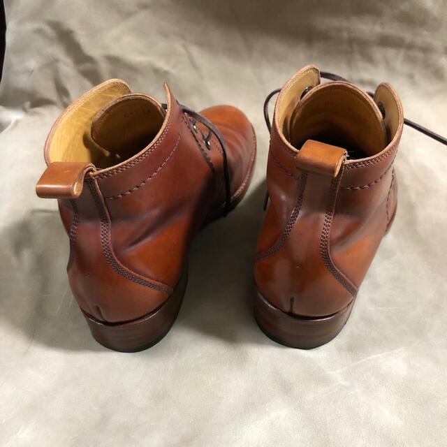 chausser - 【美品】ショセ ナチュラルコードバン チャッカ chausser - 【美品】ショセ ナチュラルコードバン チャッカ