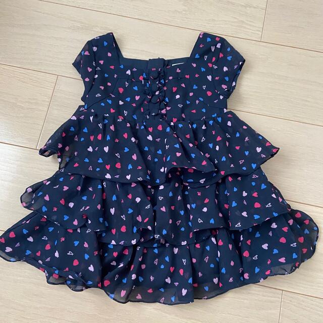 babyGAP(ベビーギャップ)のDKNY★新品未使用★フリルワンピース 90　95　100 キッズ/ベビー/マタニティのキッズ服女の子用(90cm~)(ワンピース)の商品写真