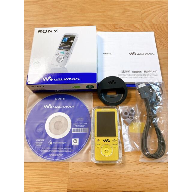 WALKMAN(ウォークマン)のSONY ウォークマン Sシリーズ NW-S638F(G) スマホ/家電/カメラのオーディオ機器(ポータブルプレーヤー)の商品写真