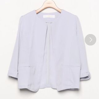 トッコ(tocco)のtocco closet ノーカラージャケット(ノーカラージャケット)