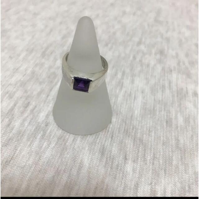 【値下】パープルリング レディースのアクセサリー(リング(指輪))の商品写真