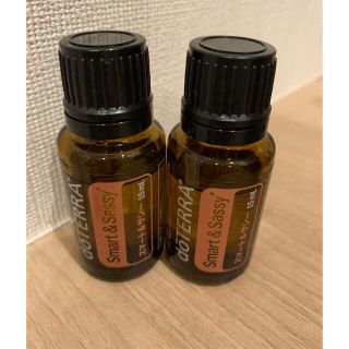 【新品未開封】doTERRA ドテラ　スマート＆サシー2本セット(アロマオイル)