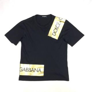 DOLCE\u0026GABBANA Tシャツ ゴールド