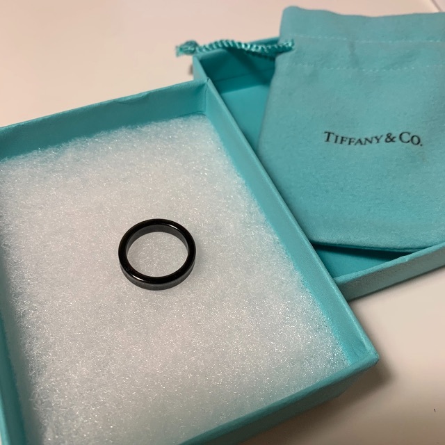 Tiffany & Co. - Tiffany&Co. 1837 NY ブラックチタン7号