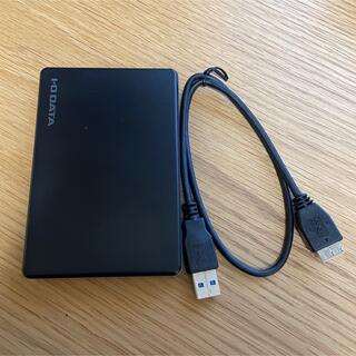 アイオーデータ(IODATA)のポータブルHDD 500Gb USB3.0 HDPF-UT500K(PC周辺機器)