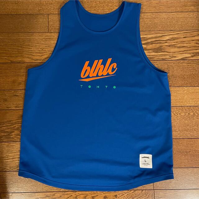 Ballaholic tanktop 青オレンジ　Lサイズ スポーツ/アウトドアのスポーツ/アウトドア その他(バスケットボール)の商品写真