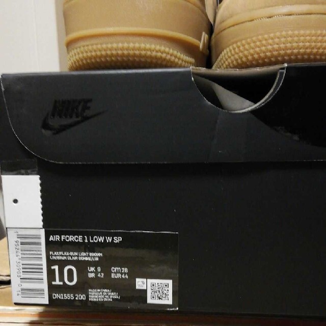 取扱店舗・直営店 SUPREME NIKE AIR FORCE 1 LOW FLAX WHEAT