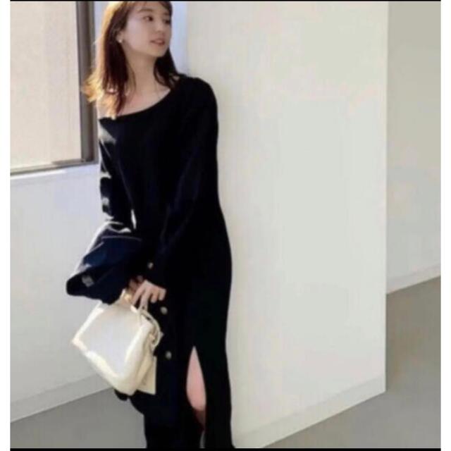 louren sweat slit onepiece 1