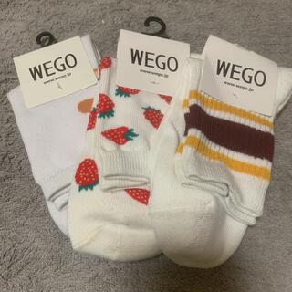 ウィゴー(WEGO)のWEGO ソックス3点セット(ソックス)