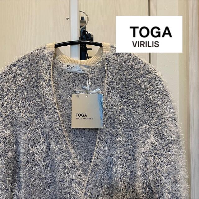 【美品】TOGA VIRILIS トーガ ニット カーディガン