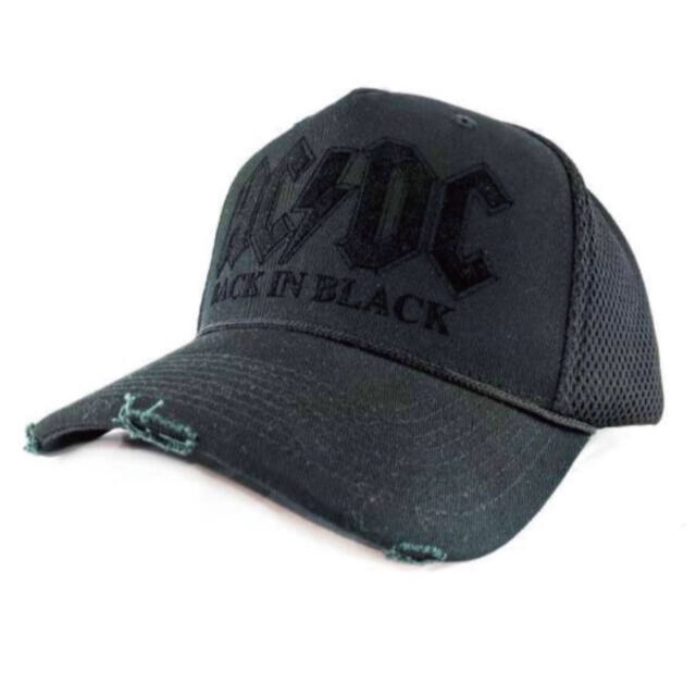 【新品未使用】ACDC BACK IN BLACK キャップ