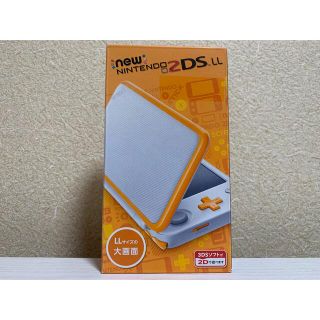 ニンテンドー2DS(ニンテンドー2DS)の【未使用品】Newニンテンドー2DS LL ホワイト×オレンジ(携帯用ゲーム機本体)