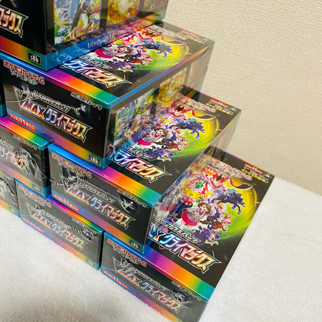 【シュリンク付き】ポケモンカード　vmaxクライマックス　10BOX