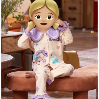 ディズニー(Disney)の子ども服　ステラ・ルー　ルームウェア　パジャマ　110(パジャマ)