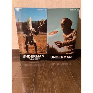 アンダーカバー(UNDERCOVER)の【2体セット】アンダーカバー☆アンダーマン☆ピラノイド☆メディコムトイ☆RAH(キャラクターグッズ)