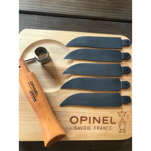 OPINEL(オピネル)のSランク オピネル Opinel No.9 カーボン 黒錆加工済み【バラ】 スポーツ/アウトドアのアウトドア(調理器具)の商品写真