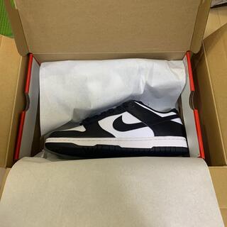 ナイキ(NIKE)のNIKE DUNK LOW RETRO BLACK/WHITE(スニーカー)