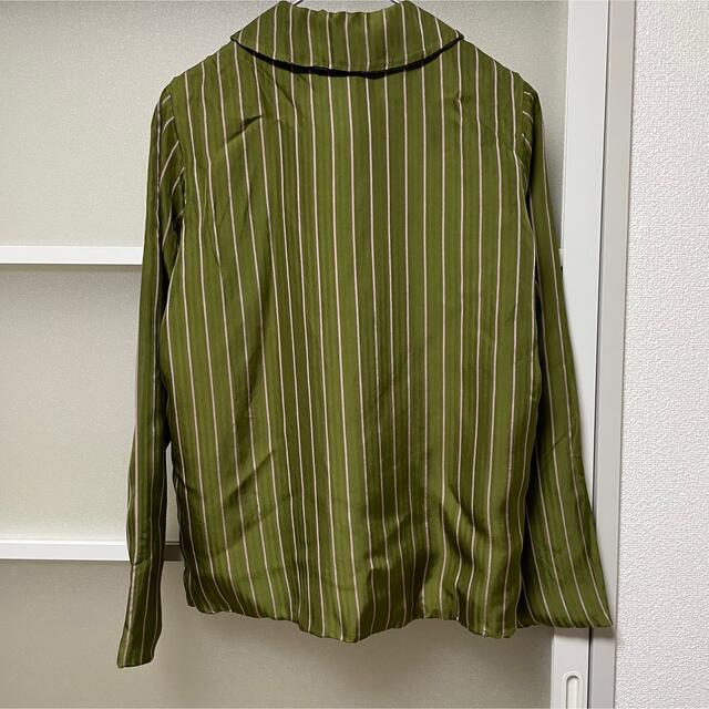 COMME des GARCONS(コムデギャルソン)の2000年　ピーターパンカラーリバーシブルシャツ レディースのトップス(シャツ/ブラウス(長袖/七分))の商品写真