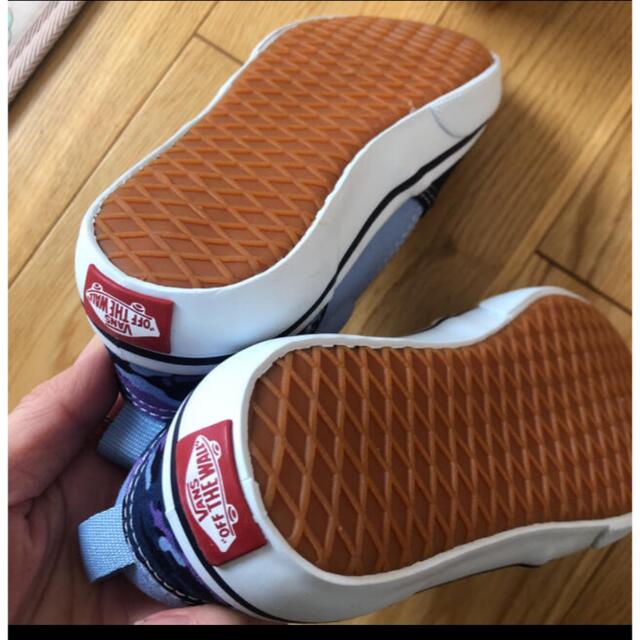 VANS(ヴァンズ)のVANS スリッポン　スニーカー　19cm キッズ/ベビー/マタニティのキッズ靴/シューズ(15cm~)(スニーカー)の商品写真