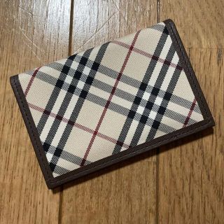 バーバリー(BURBERRY)のバーバリー名刺入れ☆未使用に近い(名刺入れ/定期入れ)