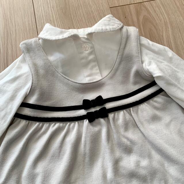 Combi mini - 美品 コンビミニ シャツ ワンピース セットアップ 入園式